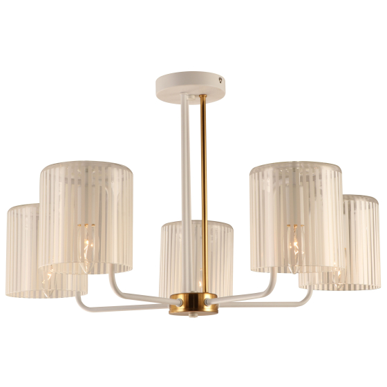 Купить оптом недорого Люстра Rivoli Evonne 2088-305 5 х Е14 40 Вт классика