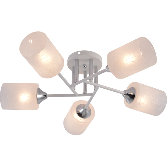 Купить оптом недорого Люстра Rivoli Federica 9178-305 5 х Е27 60 Вт модерн