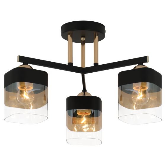 Купить оптом недорого Люстра Rivoli Isadora 9133-303 3 х Е27 40 Вт модерн