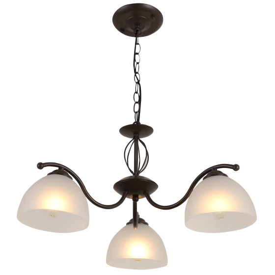 Купить оптом недорого Люстра Rivoli Jackeline 9141-303 3 х Е27 40 Вт классика
