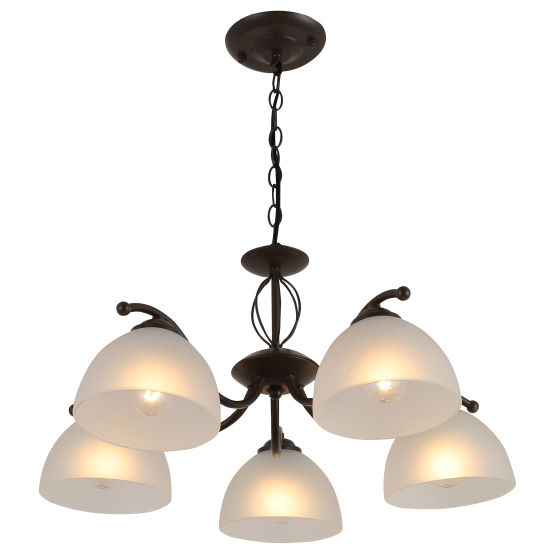 Купить оптом недорого Люстра Rivoli Jackeline 9141-305 5 х Е27 40 Вт классика