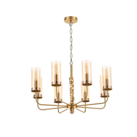 Купить оптом недорого Люстра Rivoli Marinela 4140-306 8 х Е14 60 Вт дизайн