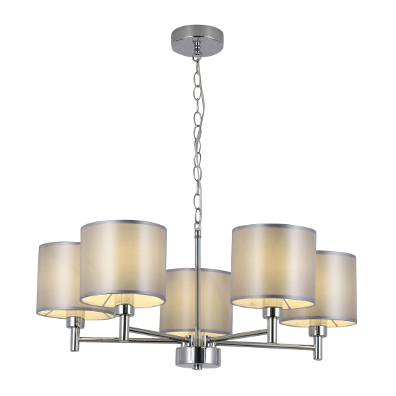 Купить оптом недорого Люстра Rivoli Martha 2092-305 5 * Е14 40 Вт классика