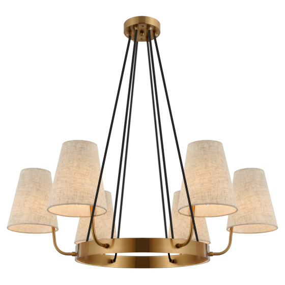 Купить оптом недорого Люстра Rivoli Michele 4111-306 6 х Е14 40 Вт дизайн