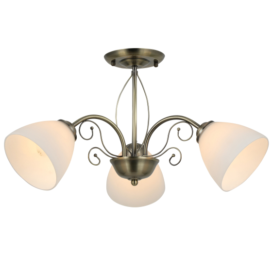 Купить оптом недорого Люстра Rivoli Sue 9171-303 3 х Е27 40 Вт модерн