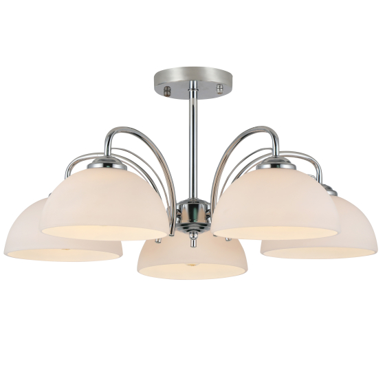 Купить оптом недорого Люстра Rivoli Tina 9173-305 5 х Е27 40 Вт модерн