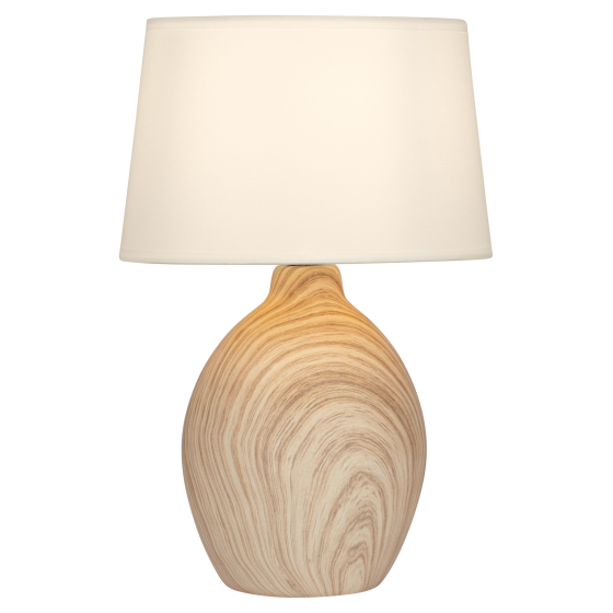 Купить оптом недорого Настольная лампа Rivoli Chimera 7072-503 1 * Е14 40 Вт керамика светлое дерево