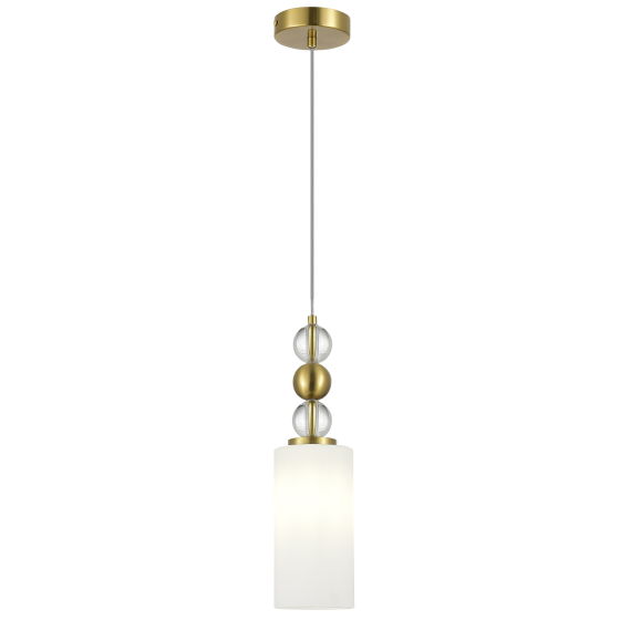 Купить оптом недорого Светильник подвесной (подвес) Rivoli Antonella 3181-201 1 х Е27 40 Вт модерн