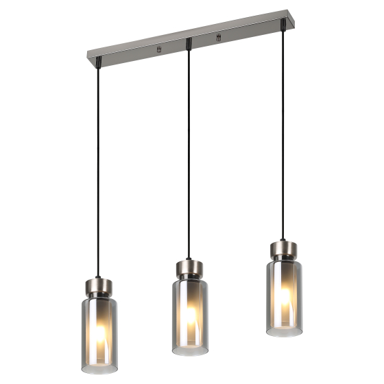 Купить оптом недорого Светильник подвесной (подвес) Rivoli Klara 3099-203 3 * Е14 15 Вт модерн