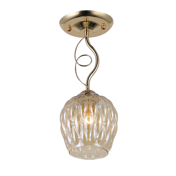 Купить оптом недорого Светильник потолочный Rivoli Daiane 9120-201 1 х Е27 40 Вт модерн для натяжных потолков