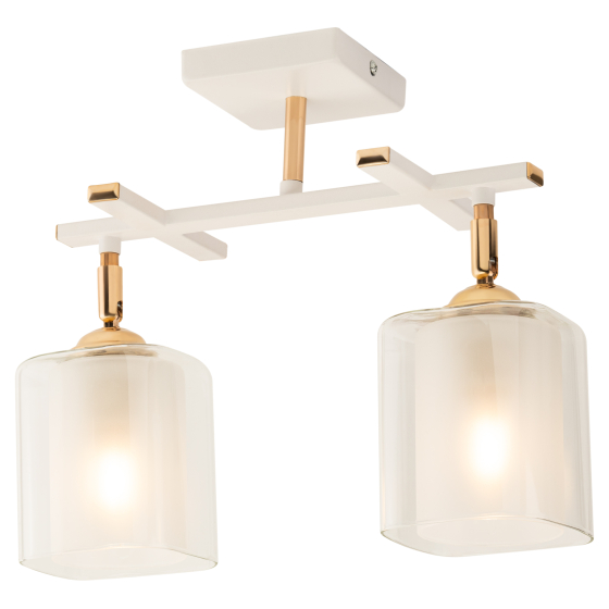 Купить оптом недорого Светильник потолочный Rivoli Helga 3100-302 2 * Е27 40 Вт модерн