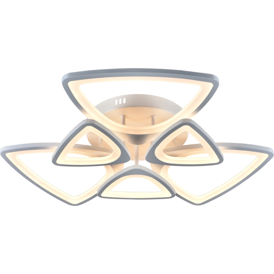 Купить оптом недорого Светильник потолочный светодиодный Rivoli Heilwig 6076-106 с пультом 162 Вт 4000К - 6000К LED модерн