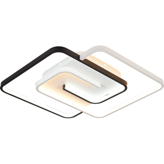 Купить оптом недорого Светильник потолочный светодиодный Rivoli Jenny 6102-103 LED 3950К - 4400К 91 Вт модерн с пультом