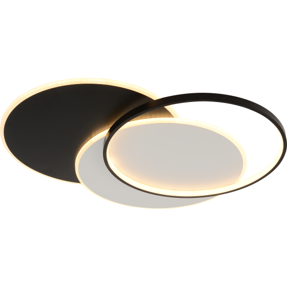 Купить оптом недорого Светильник потолочный светодиодный Rivoli Julia 6080-401 130 Вт 3000К - 6000К с пультом модерн