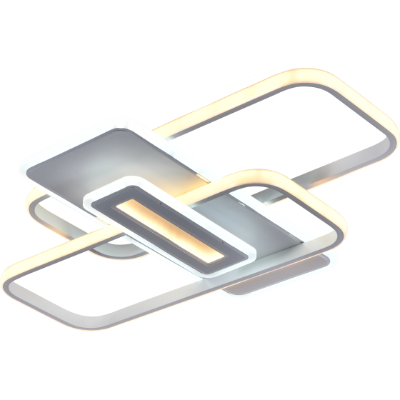 Купить оптом недорого Светильник потолочный светодиодный Rivoli Laura 6090-105 с пультом 172 Вт 4000К - 6000К LED модерн