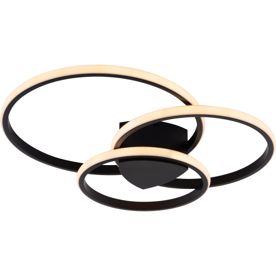 Купить оптом недорого Светильник потолочный светодиодный Rivoli Milena 6141-101 LED 106 Вт 3000 - 6000 К с пультом