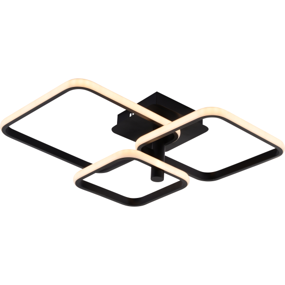 Купить оптом недорого Светильник потолочный светодиодный Rivoli Milena 6141-103 LED 96 Вт 3000 - 6000 К с пультом