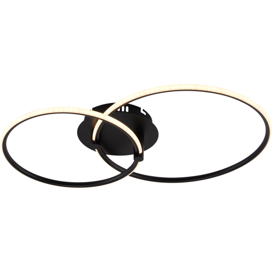 Купить оптом недорого Светильник потолочный светодиодный Rivoli Nicoleta 6144-101 LED 84 Вт 3000 - 6000 К c пультом