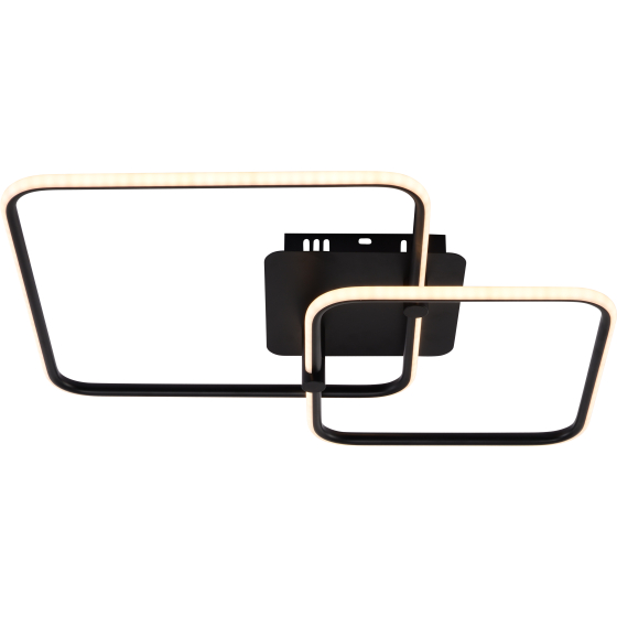 Купить оптом недорого Светильник потолочный светодиодный Rivoli Nicoleta 6144-103 LED 90 Вт 3000 - 6000 К с пультом