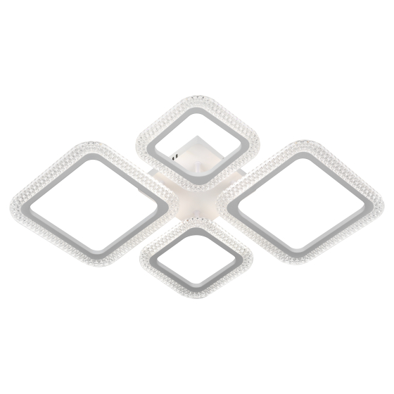 Купить оптом недорого Светильник потолочный светодиодный Rivoli Nikki 6112-107 84 Вт LED 3000К - 6000К модерн с пультом