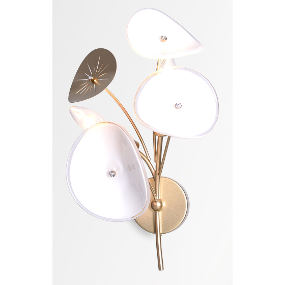 Купить оптом недорого Бра светильник Rivoli Albertina 4124-402 настенный 2 х Е14 40 Вт дизайн