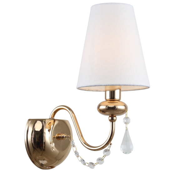 Купить оптом недорого Бра светильник Rivoli Becky 2066-401 настенный 1 х Е14 40 Вт классика