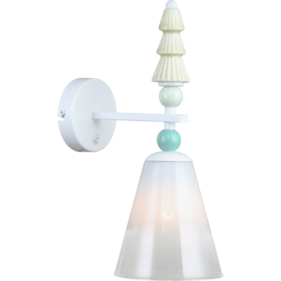 Купить оптом недорого Бра светильник Rivoli Cataleya 4146-401 1 х Е27 60 Вт дизайн с выключателем