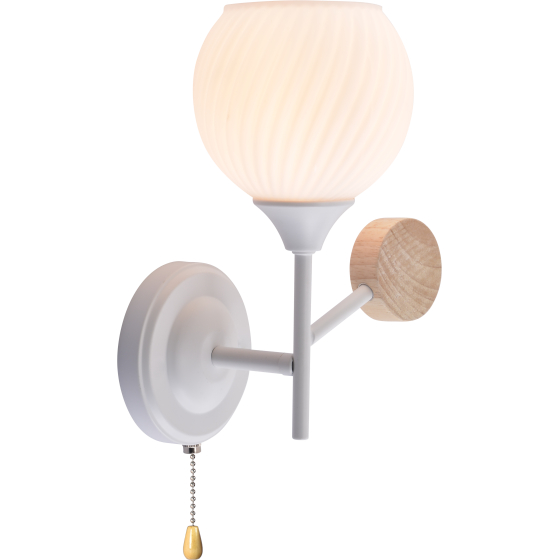 Купить оптом недорого Бра светильник Rivoli Chiara 9180-401 настенный 1 х Е27 60 Вт модерн с выключателем