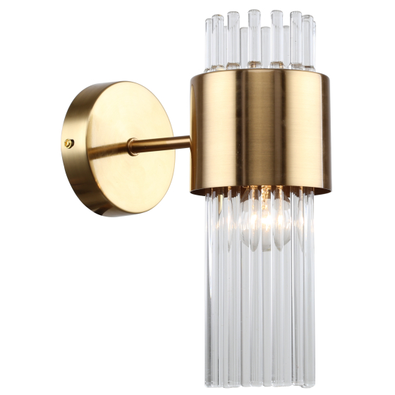 Купить оптом недорого Бра светильник Rivoli Donna 3149-401 настенный 1 х Е14 40 Вт модерн