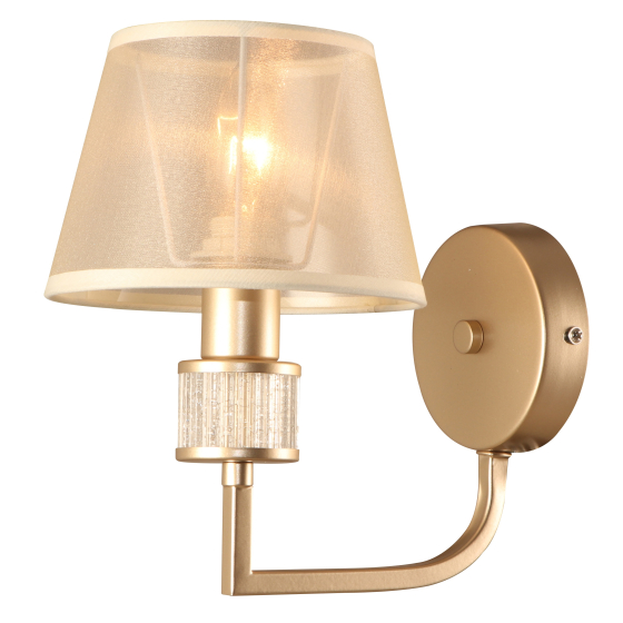 Купить оптом недорого Бра светильник Rivoli Elinor 2083-401 настенный 1 х Е14 40 Вт классика