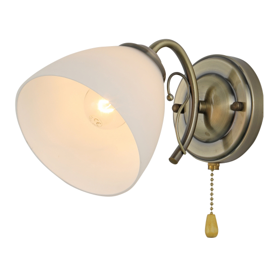 Купить оптом недорого Бра светильник Rivoli Sue 9171-401 1 х Е27 40 Вт модерн с выключателем