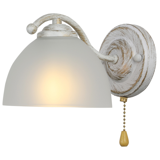 Купить оптом недорого Бра светильник Rivoli Valerie 9169-401 1 х Е27 40 Вт классика с выключателем