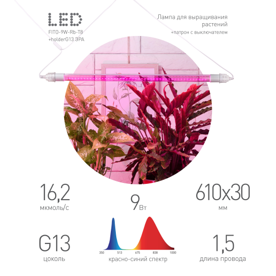 Купить оптом недорого Светильник для растений