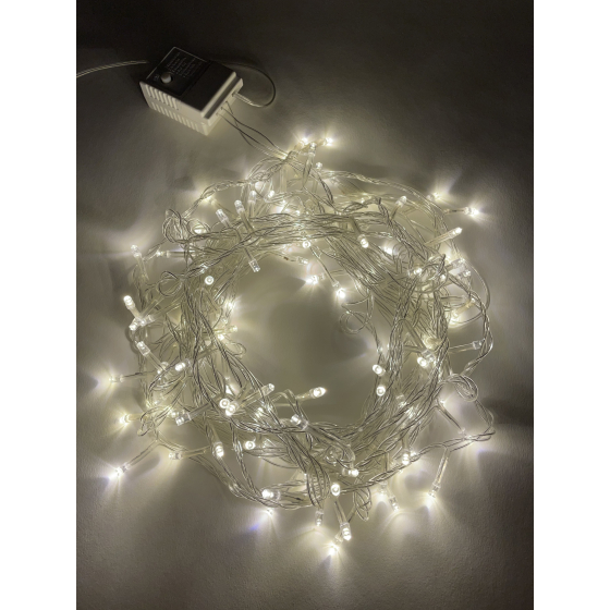 Купить оптом недорого ENIN-10B ЭРА Гирлянда LED Нить 10 м теплый свет 8 режимов