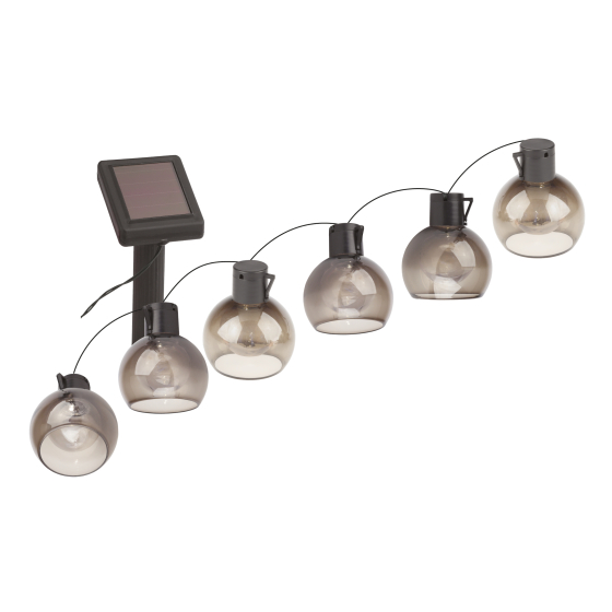 Купить оптом недорого Садовая гирлянда ЭРА ERAGS08-06 на солнечной батарее теплый свет 10 LED 3