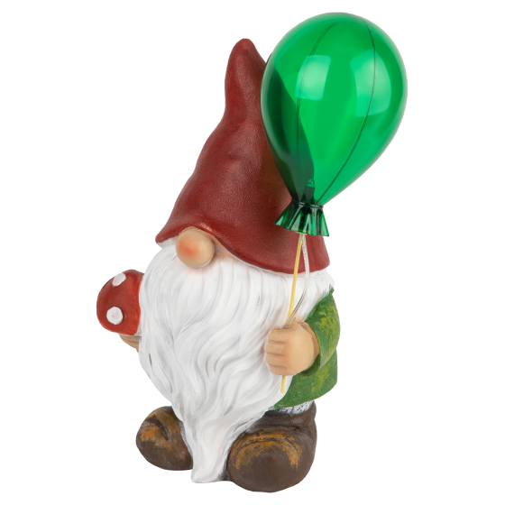 Купить оптом недорого Садовая фигура ЭРА ERASF22-08 из полистоуна Гном Мухомор с шариком 30 см