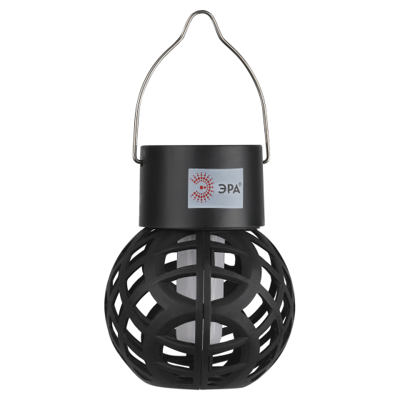 Купить оптом недорого Светильник уличный ЭРА ERASF22-36 на солнечных батареях садовый подвесной Лампочка орнамент 7 см