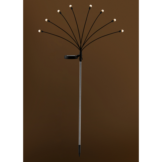 Купить оптом недорого Светильник уличный ЭРА ERASF23-10 Веер на солнечной батарее садовый 72 см 8 LED