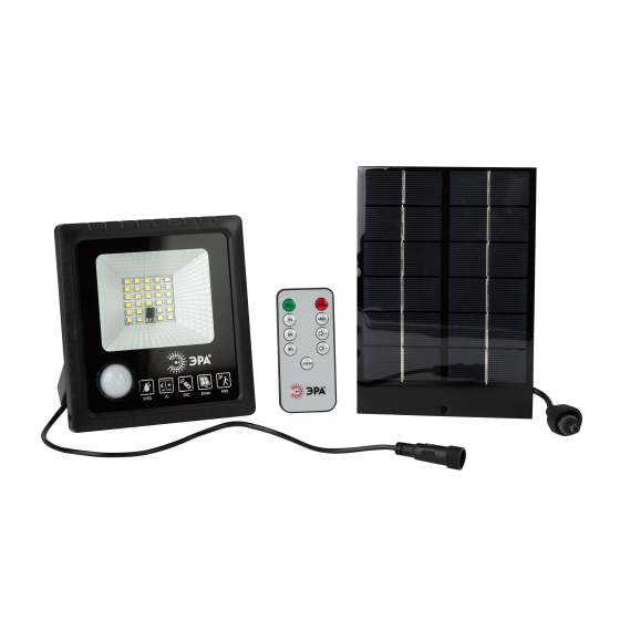 Купить оптом недорого ЭРА Прожектор светодиодный уличный на солн. бат. 20W