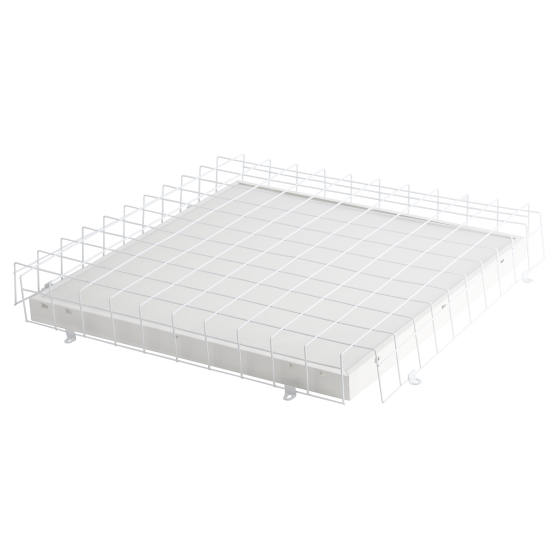 Купить оптом недорого Решетка защитная ЭРА SPO-BAR-650-650 из армированной стали для светильников армстронг