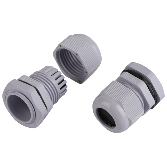 Купить оптом недорого Кабельный ввод сальник ЭРА NO-224-234 PG 19 (d отв.24 мм / d провод.12-15 мм) IP54 (упаковка 15 штук)