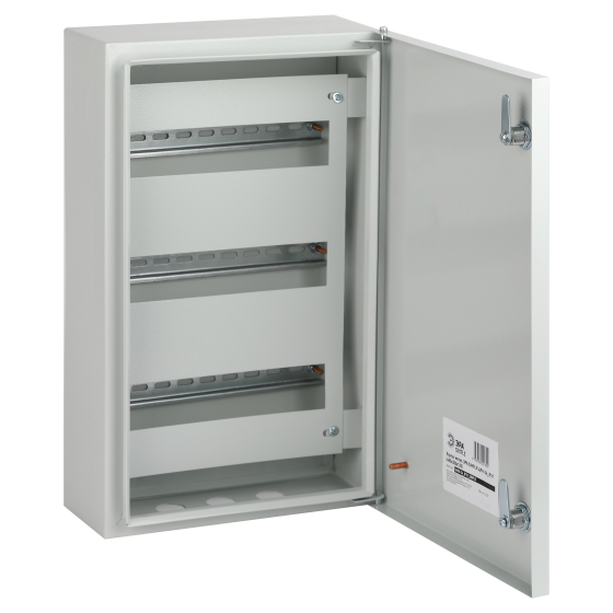 Купить оптом недорого Корпус металлический навесной ЭРА SIMPLE ЩРН-36 (480х300х120) IP31 УХЛ3 серый