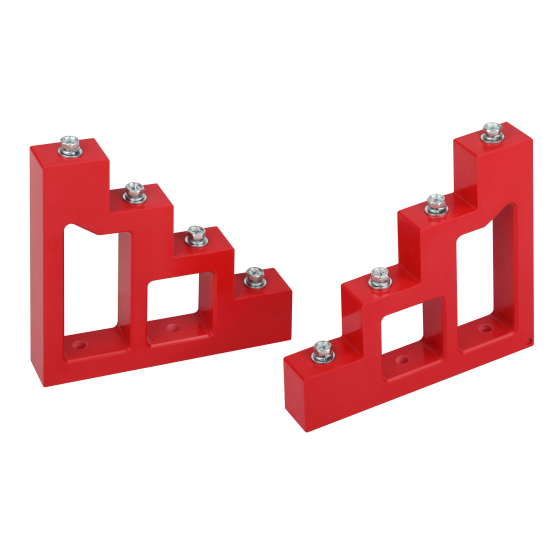 Купить оптом недорого Изолятор ступенчатый шинный ЭРА NO-224-162 ИС4-50 (М10) с болтами 15кВ