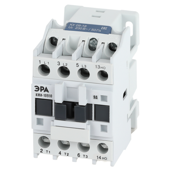 Купить оптом недорого Контактор ЭРА PRO KKM11-009-230-10-E КМИ-10910 9А 230В/АС3 1НО