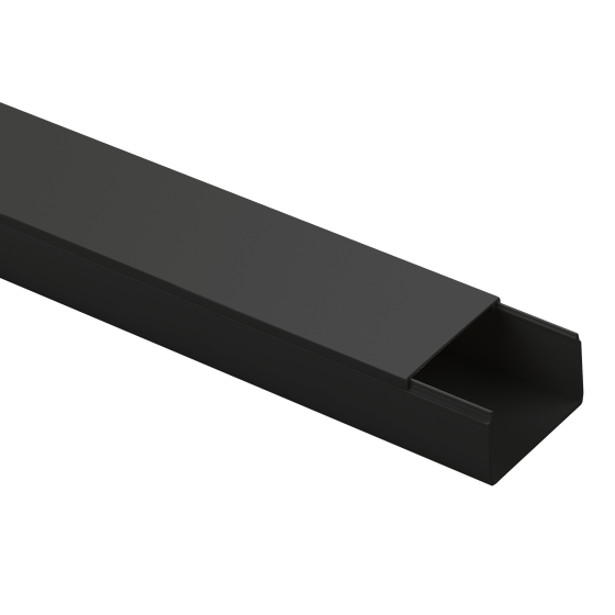 Купить оптом недорого Кабель-канал ЭРА KK-B-40-25 черный 40x25мм 24м