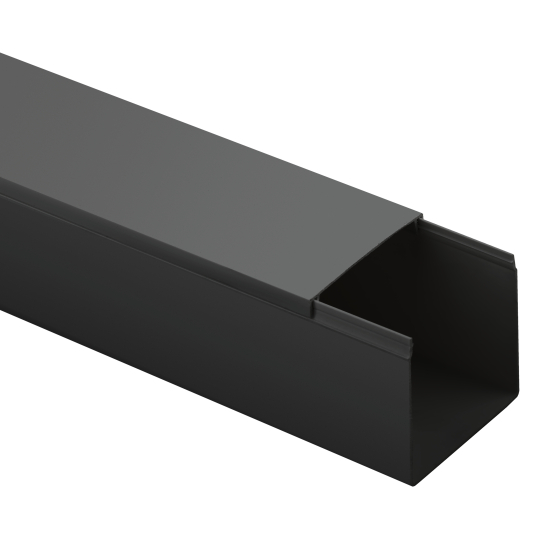 Купить оптом недорого Кабель-канал ЭРА KK-B-60-60 черный 60x60мм 12м