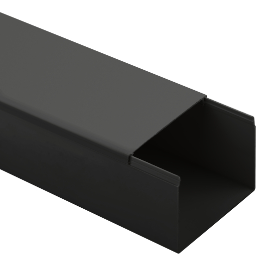 Купить оптом недорого Кабель-канал ЭРА KK-B-80-40 черный 80x40мм 12м