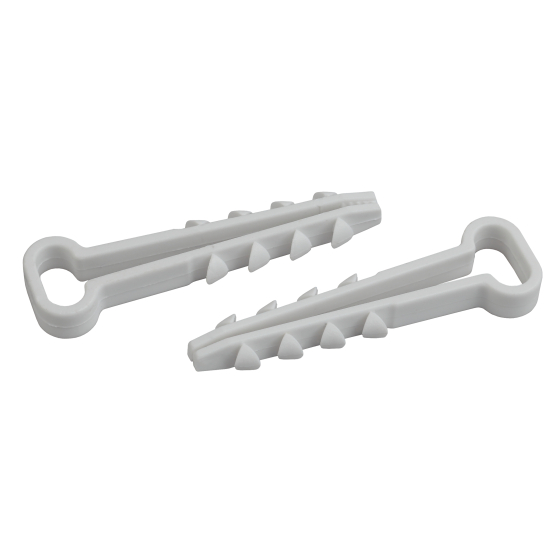 Купить оптом недорого Дюбель хомут ЭРА DXP-5-8-w-10 для плоского кабеля 5-8 мм белый 10шт