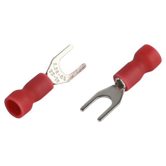 Купить оптом недорого Наконечник вилочный ЭРА NO-225-120 НВИ 1.5-4 с изолированным фланцем (упаковка 50 шт.)