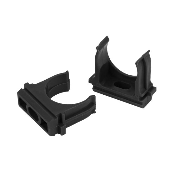 Купить оптом недорого Крепеж-клипса ЭРА CLIP-20-10-B для трубы черная d20мм 10шт